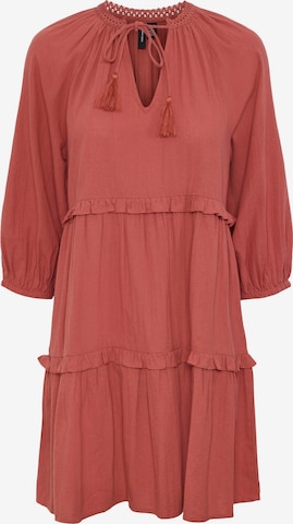 VERO MODA Tunic 'Line' in Red: front