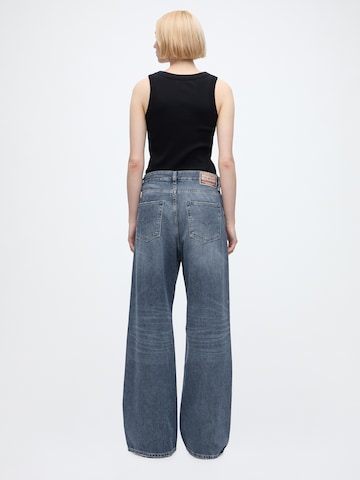 Wide leg Jeans '1996 D-SIRE' di DIESEL in blu