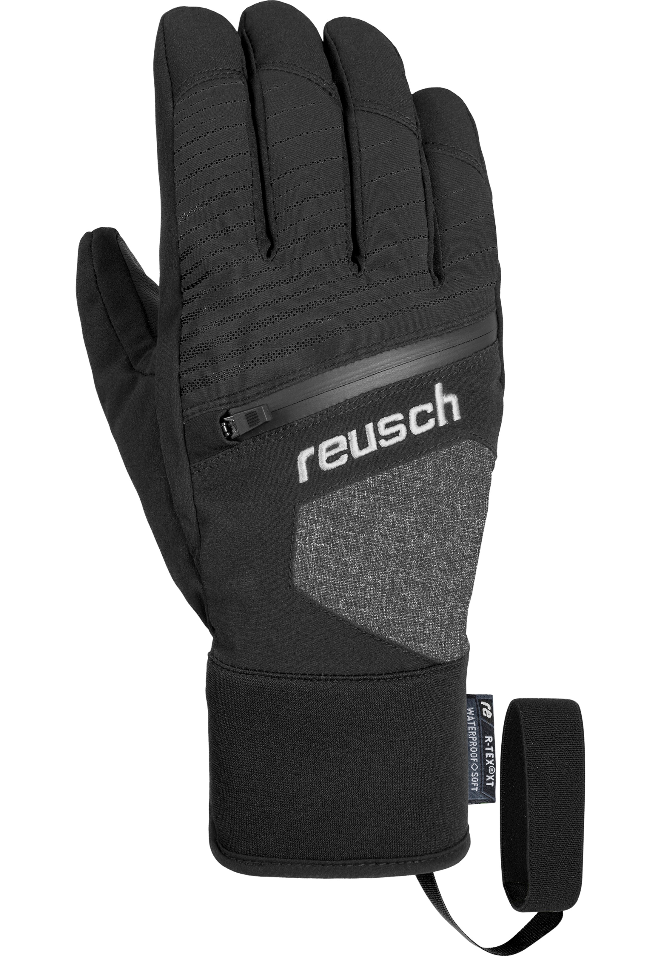 REUSCH Fingerhandschuhe 'Theo R-TEX® XT' in Schwarz