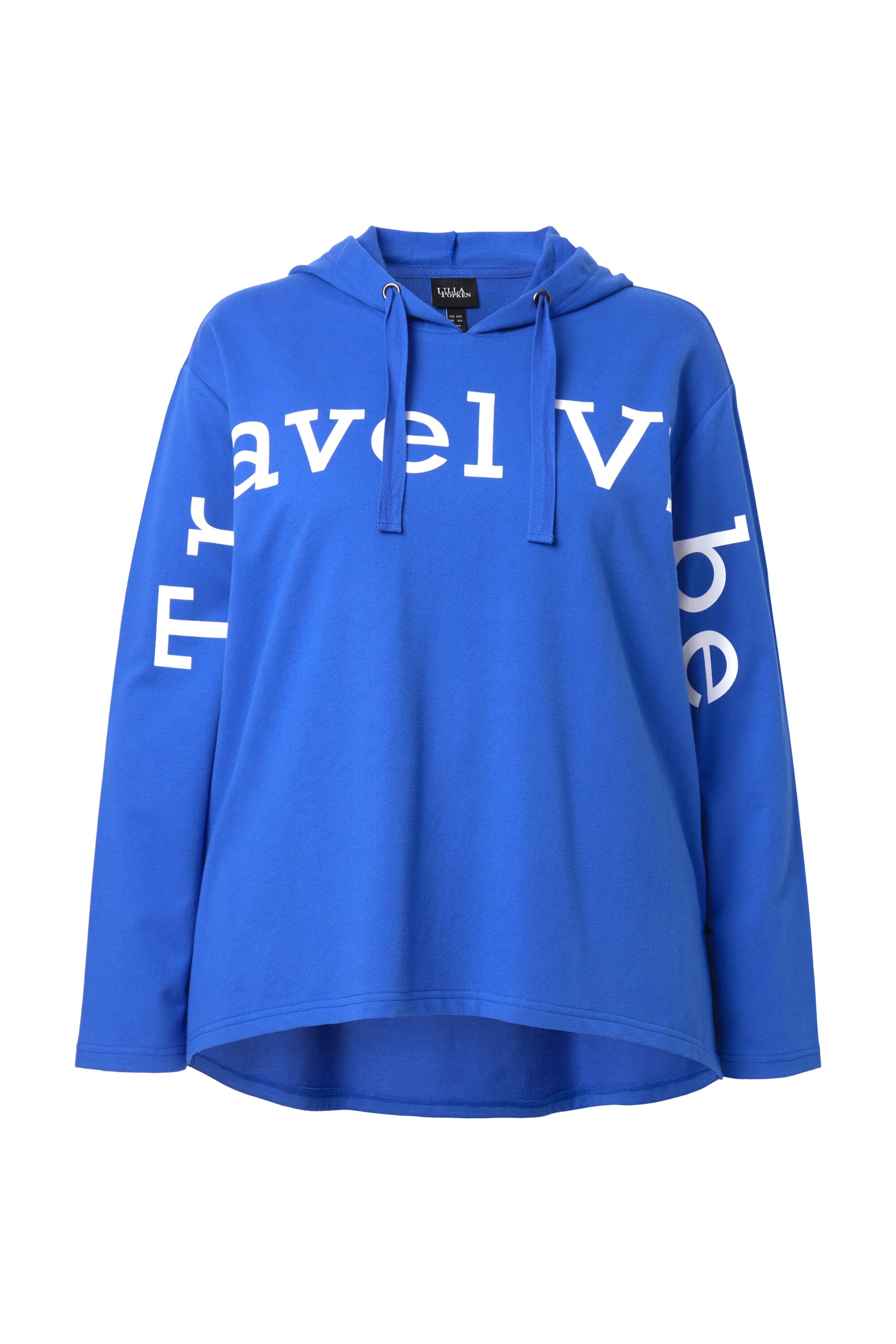 Ulla Popken Sweatshirt in Blau: Vorderseite