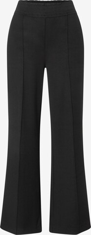 MORE & MORE Flared Pants in Black: front