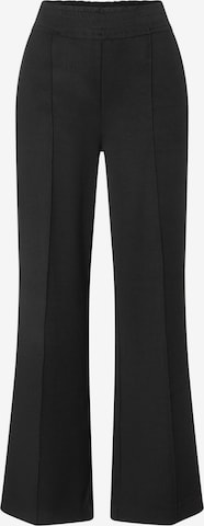 MORE & MORE Flared Pants in Black: front