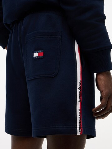 Tommy Jeans Loosefit Broek in Blauw