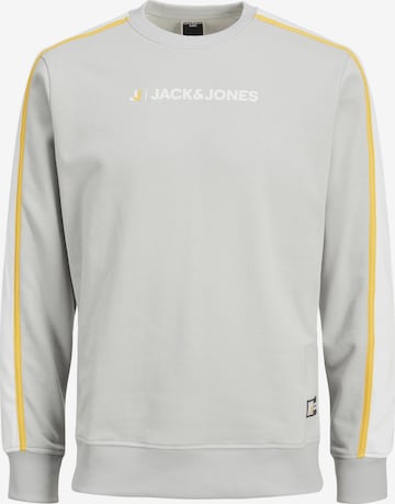 Sweat-shirt 'LOGAN' JACK & JONES en gris : devant