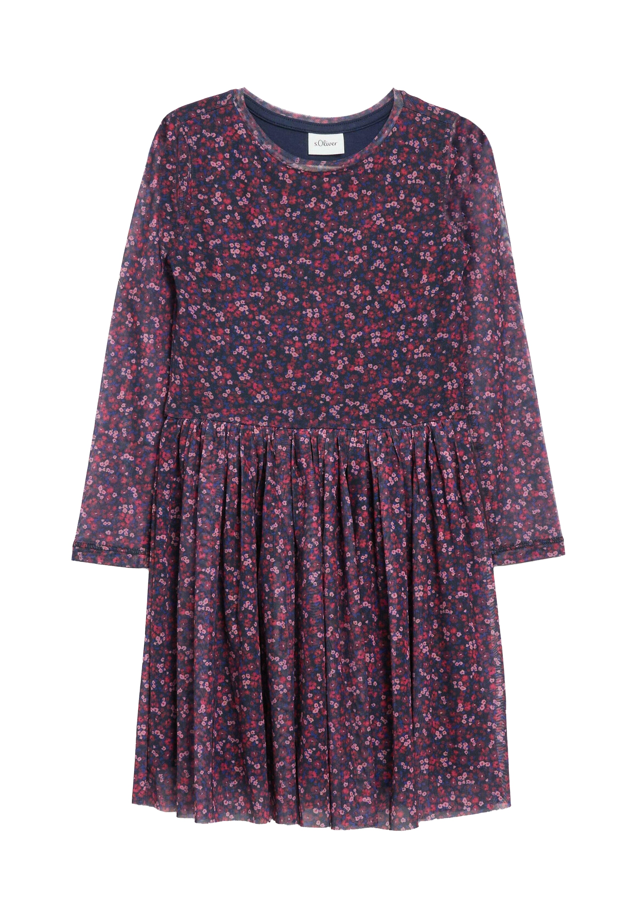s.Oliver - Vestido en azul: frente