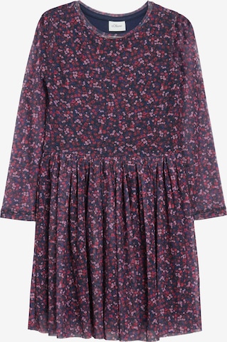 s.Oliver - Vestido en azul: frente