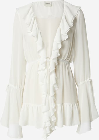 ABOUT YOU x Laura Giurcanu חולצות נשים 'Margarete' בלבן: מלפנים