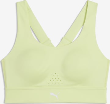 PUMA Sports bra 'PWRbreathe' in Green: front