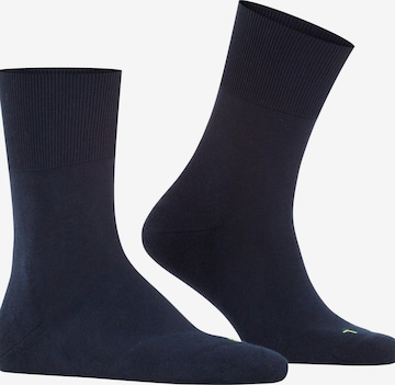 FALKE Socks 'Run' in Blue: front