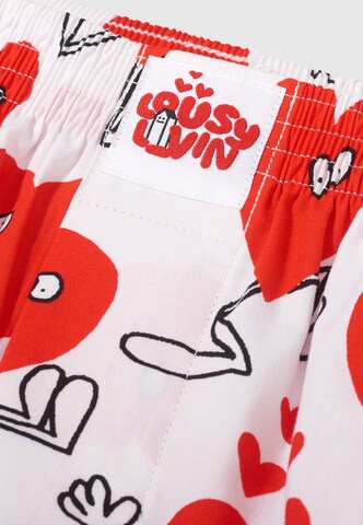 Lousy Livin Boxer shorts in Red