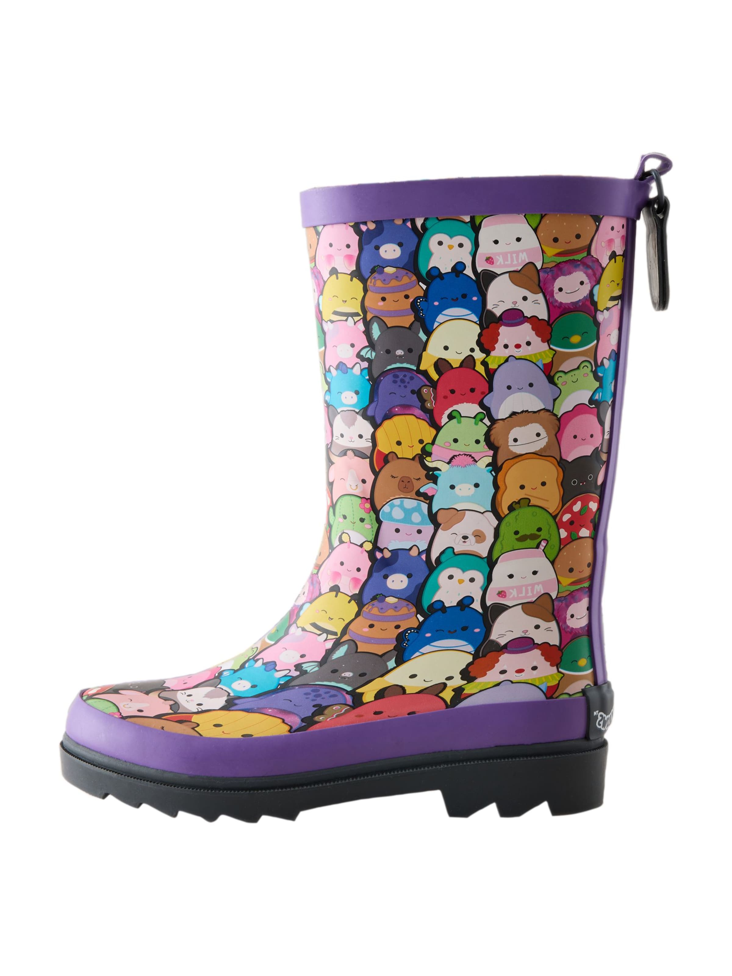 Next Regenlaarzen 'Wellies' in Lila: voorkant
