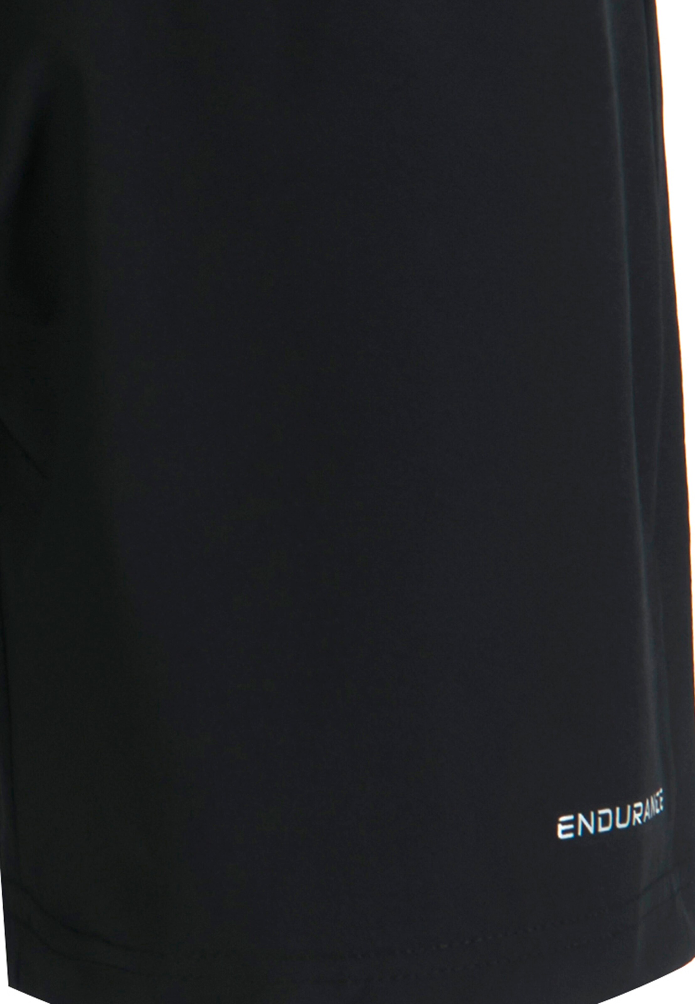 ENDURANCE Regular Shorts 'Forzer Jr.' in Schwarz