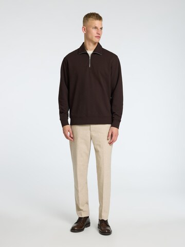 SELECTED Regular Trousers with creases '196 ' in Grey