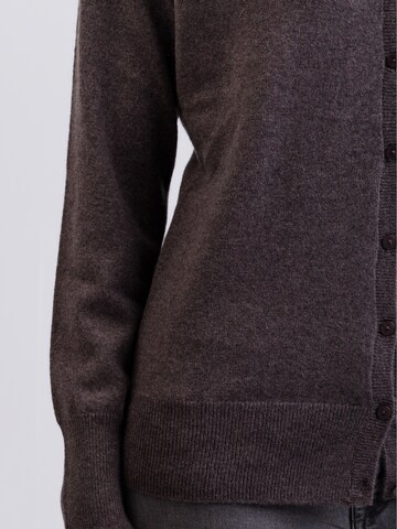 CASH-MERE.CH Cardigan i brun