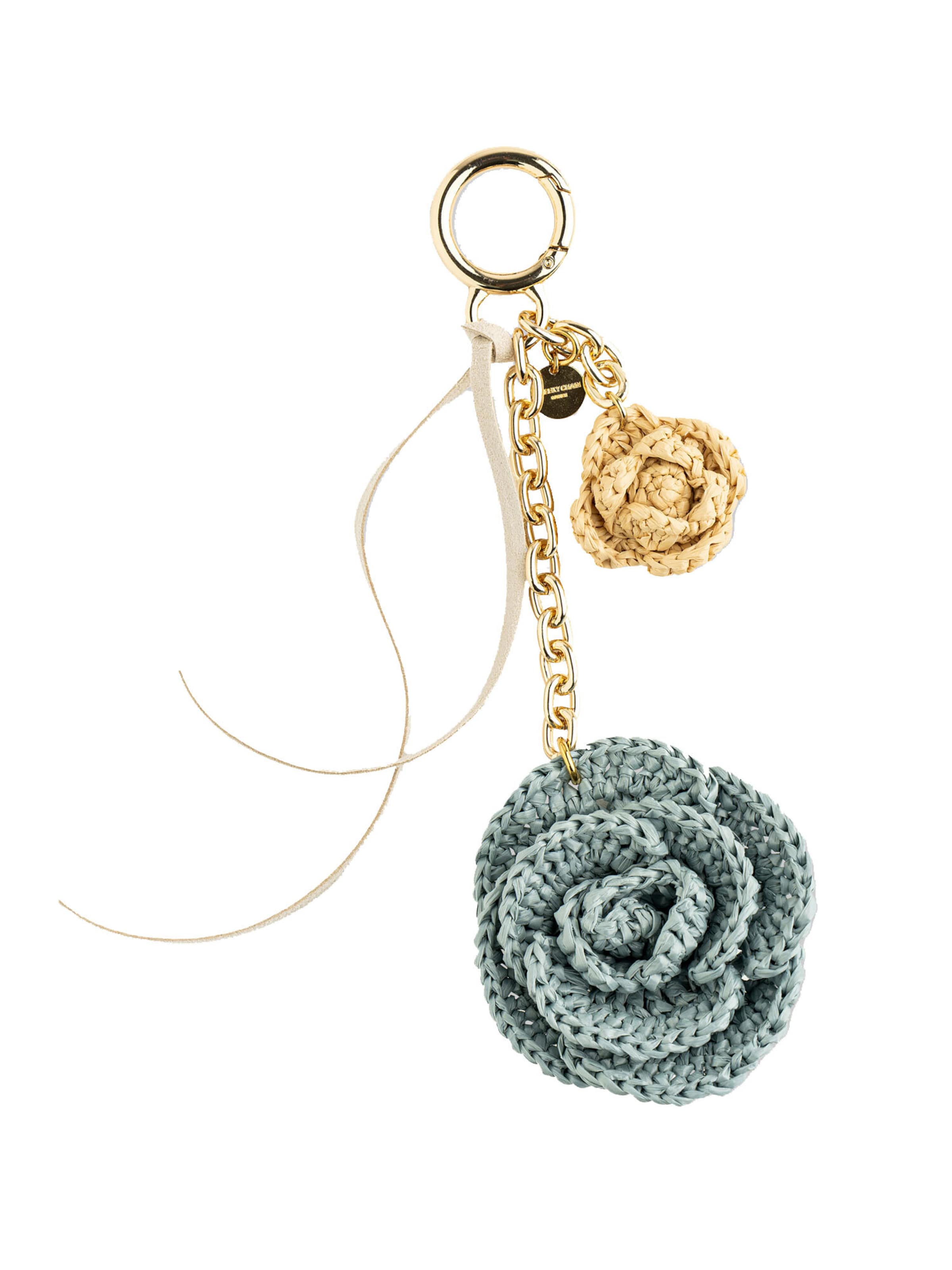 Cheeky Chain Munich Key Ring 'Mila' in Gold: front