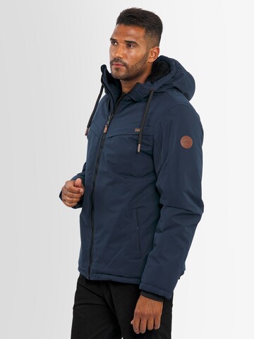 Alessandro Salvarini Winter Jacket in Blue