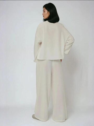 Hiccup Wide leg Broek in Wit