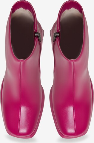 CESARE GASPARI Ankle Boots in Pink