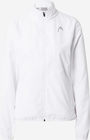 Veste de sport 'CLUB 22' HEAD en blanc : devant