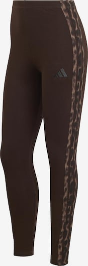 ADIDAS SPORTSWEAR Urheiluhousut 'Infil' värissä suklaa / vaaleanruskea / musta, Tuotenäkymä