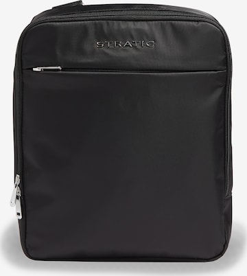 Stratic Crossbody Bag in Black: front