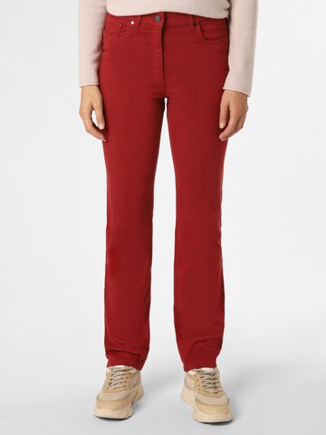 ZERRES Regular Pants 'Cora' in Red: front