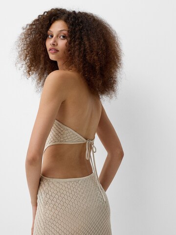 Bershka Klänning i beige