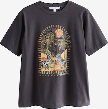 Next Футболка 'Provence' в Серый: спереди