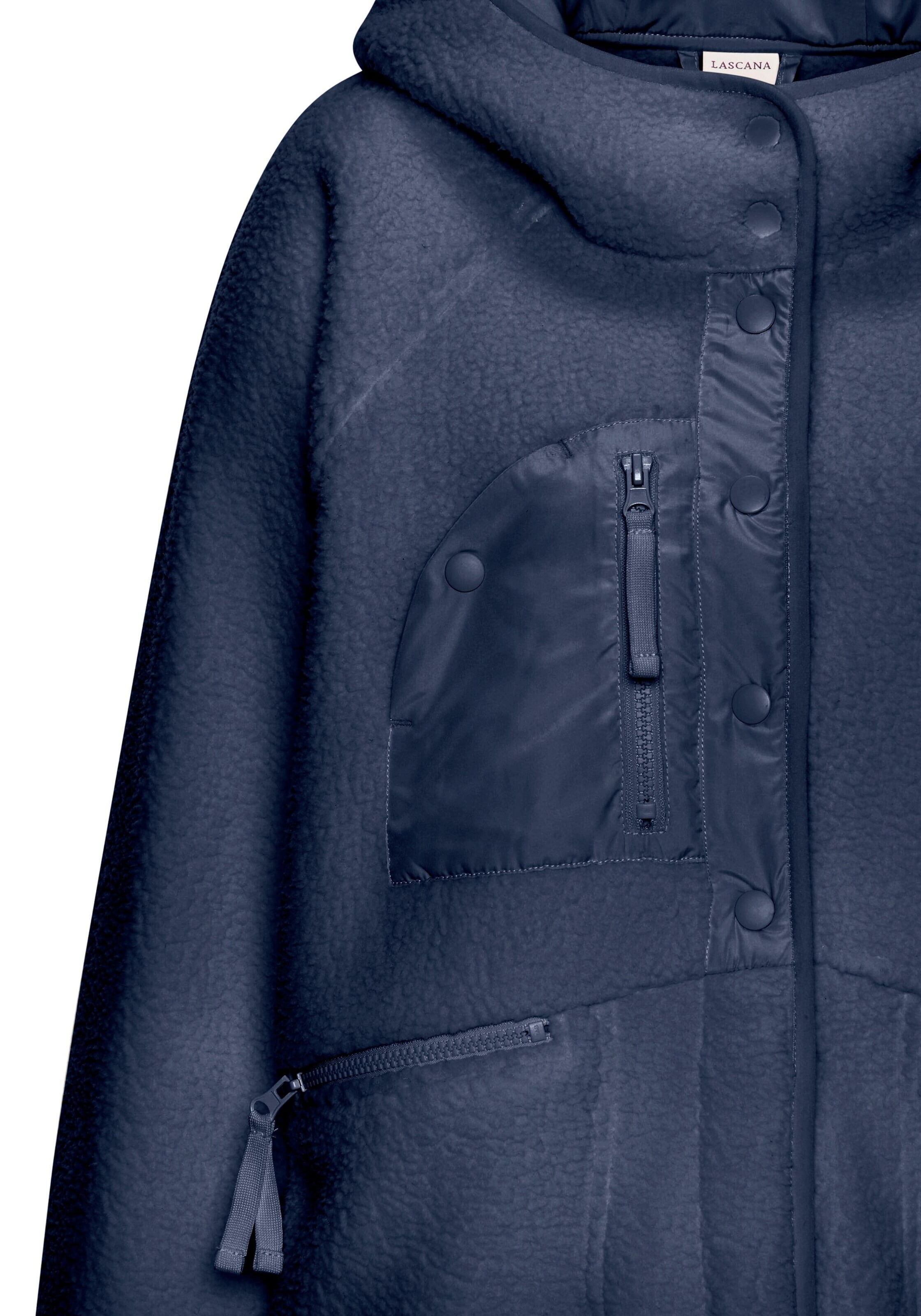 Veste en polaire VIVANCE by LASCANA en bleu