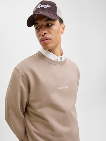 JACK & JONES Μπλούζα φούτερ 'JORNORREBRO' σε καφέ