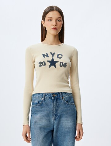 Koton Shirt in Beige: front