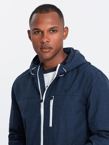 Veste mi-saison 'OM-JANP-0136' Ombre en bleu