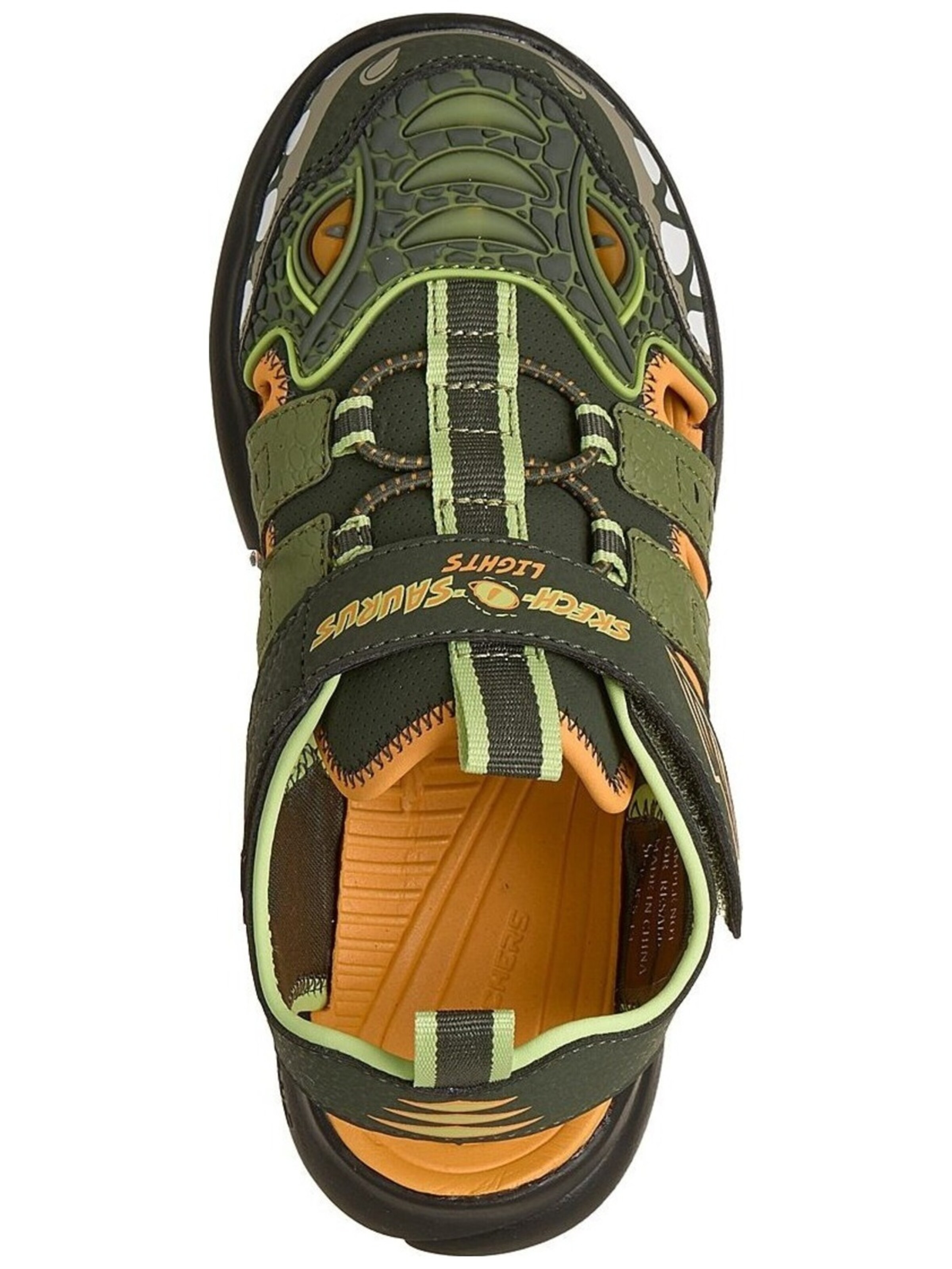 SKECHERS - Zapatos abiertos 'Razor Splash-Raptor Quest' en verde