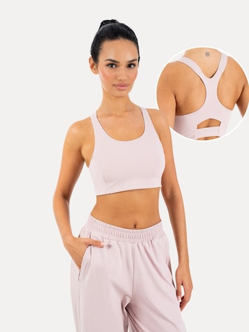 Smilodox Sporttop in Roze: voorkant