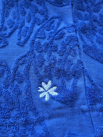 LIKS. Munich - regular Pantalón 'Kurze Frottee Hose' en azul