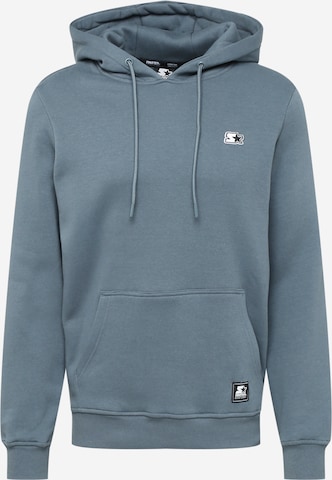 Starter Black LabelSweater majica 'Essential' - siva boja: prednji dio
