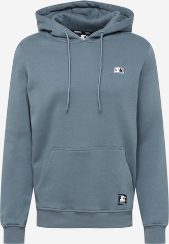 Sweat-shirt 'Essential' Starter Black Label en gris : devant