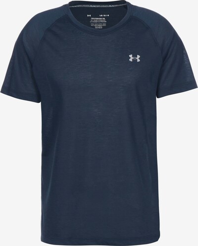 UNDER ARMOUR Sportshirt 'Streaker' in navy / dunkelblau / weiß, Produktansicht