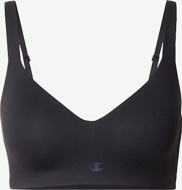juoda Champion Authentic Athletic Apparel Biustjė Sportinė liemenėlė: priekis
