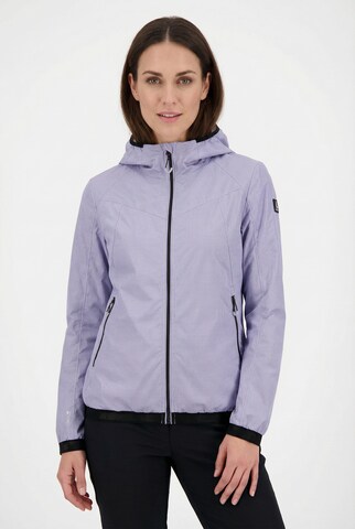 KILLTEC Outdoorjacke in Lila: Vorderseite