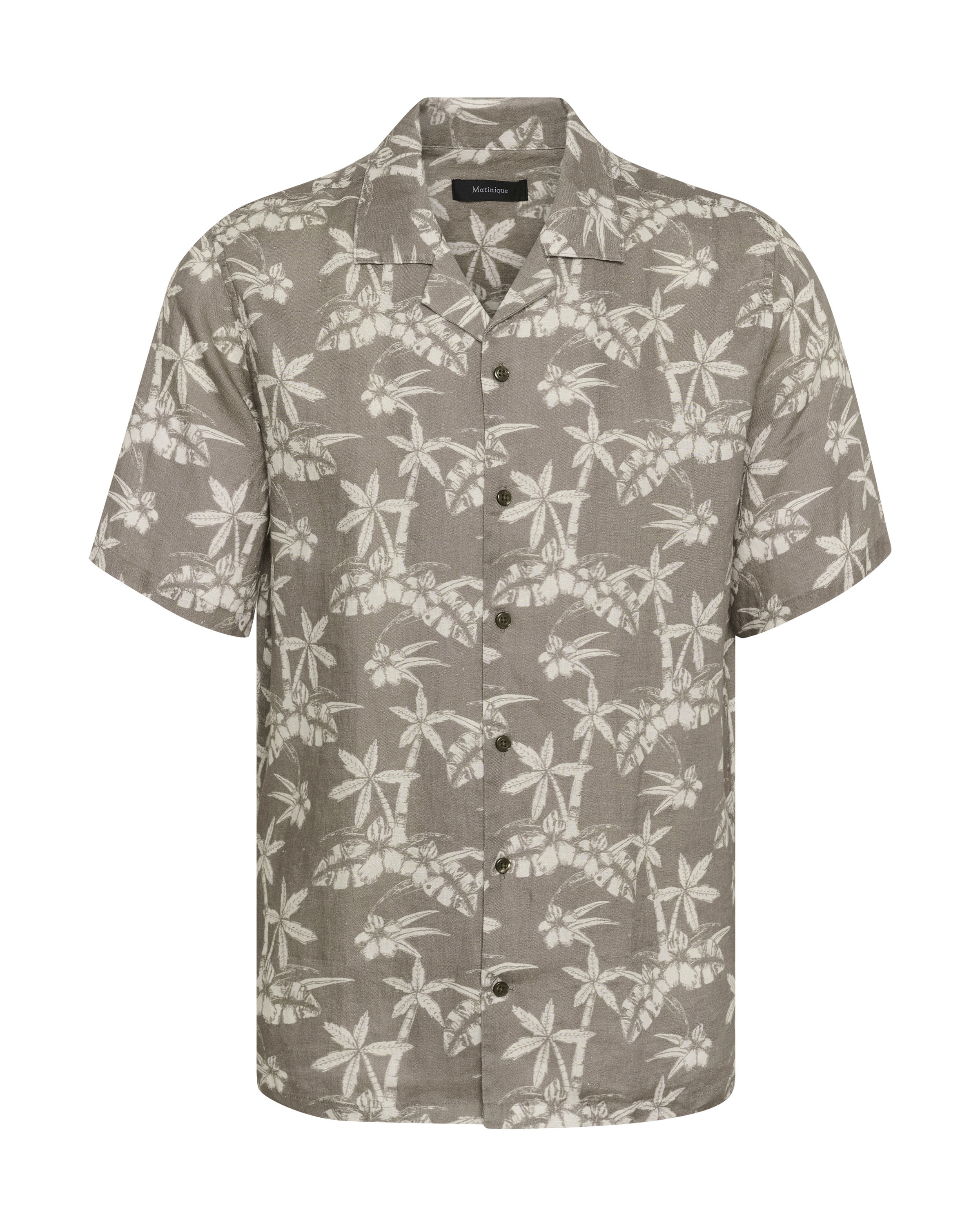 Matinique Regular Fit Skjorte 'Klampo' i beige: forside