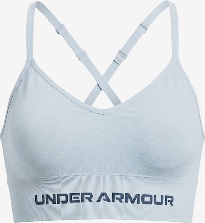 XS dydžio Sportinė liemenėlė 'Vanish Seamless' iš UNDER ARMOUR, spalva – šviesiai mėlyna / juoda, Prekių apžvalga
