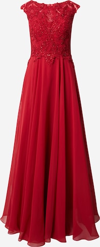 LUXUAR Evening Dress in Red: front
