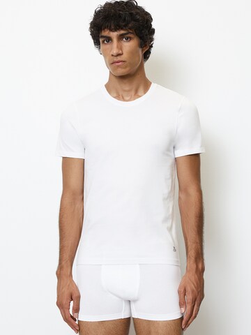 T-Shirt ' Essentials ' Marc O'Polo en blanc : devant