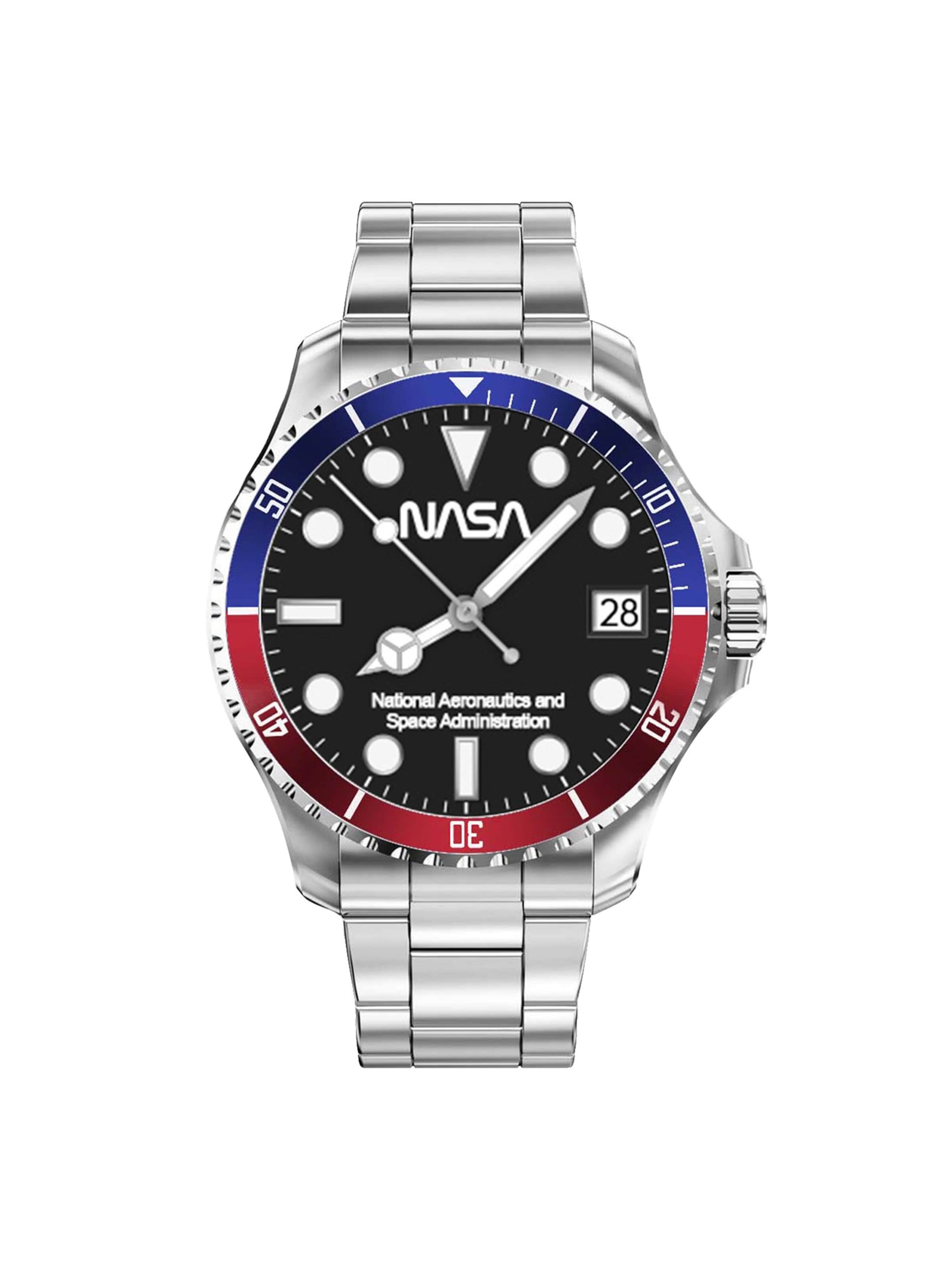 NASA Digital watch 'Statement' in Silver: front