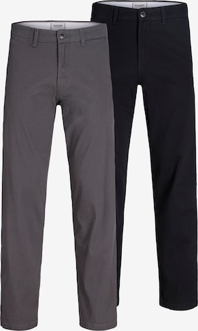 JACK & JONES Брюки-чинос 'JPSTKane Dave' в Серый: спереди