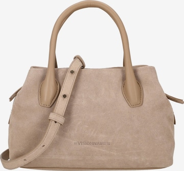 Les Visionnaires Handtasche in Beige: Vorderseite
