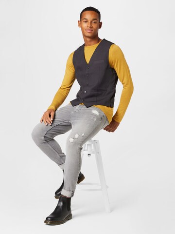 JACK & JONES - Chaleco para traje 'FRANCO' en gris