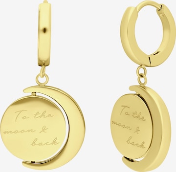 GUESS Oorbellen 'Moon Phases' in Goud