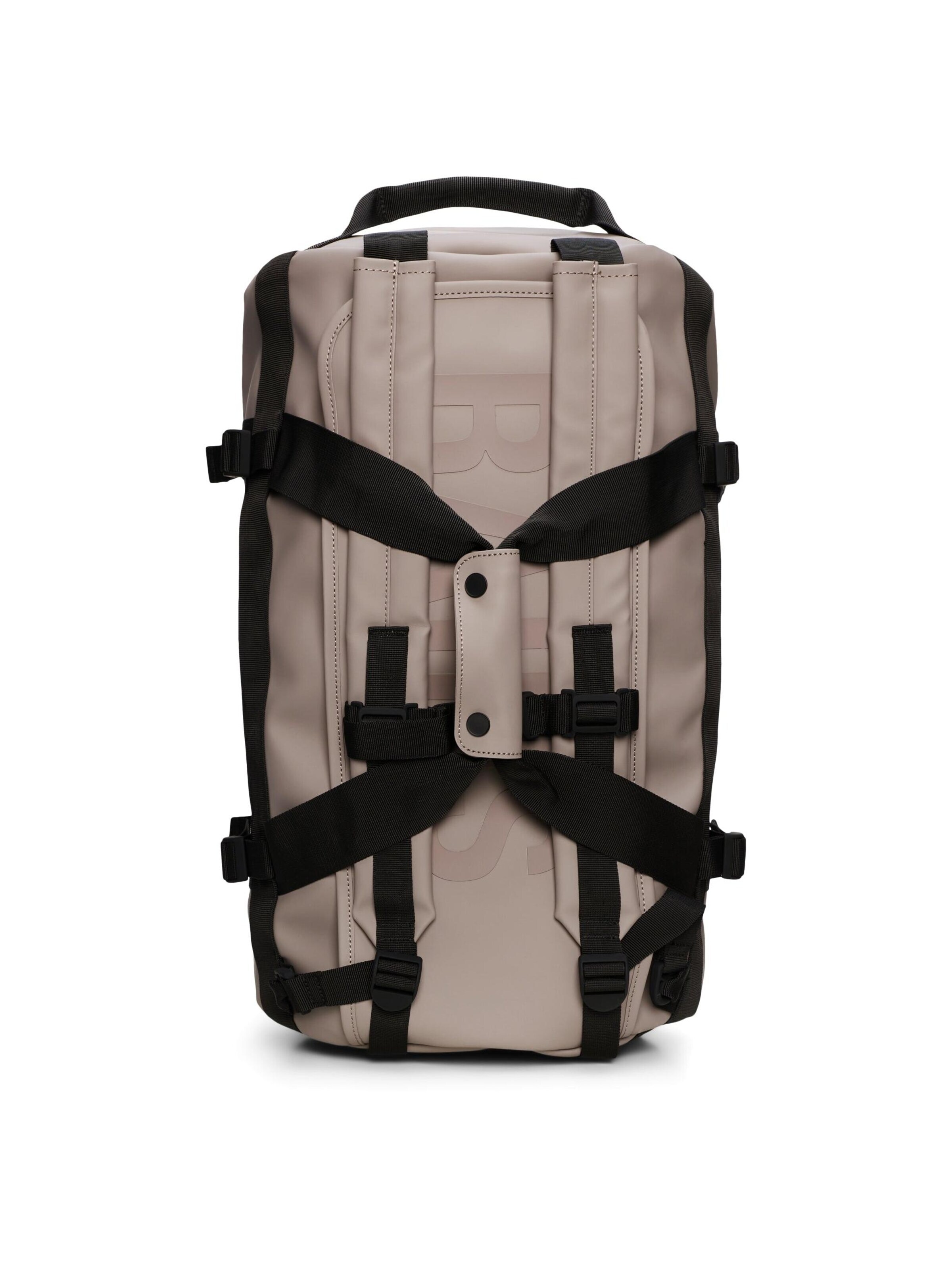 RAINS Reisetasche 'Texel'‌‌‌‌ in Braun: Vorderseite